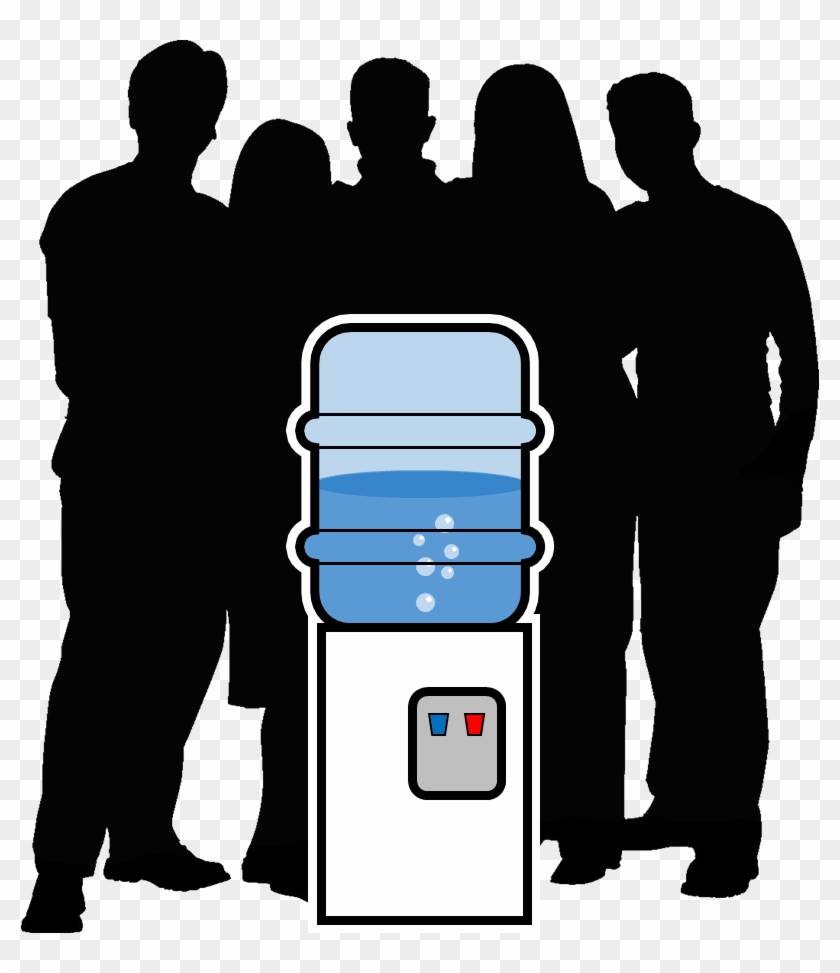 Resolution - Meeting At The Water Cooler Clipart #4278297