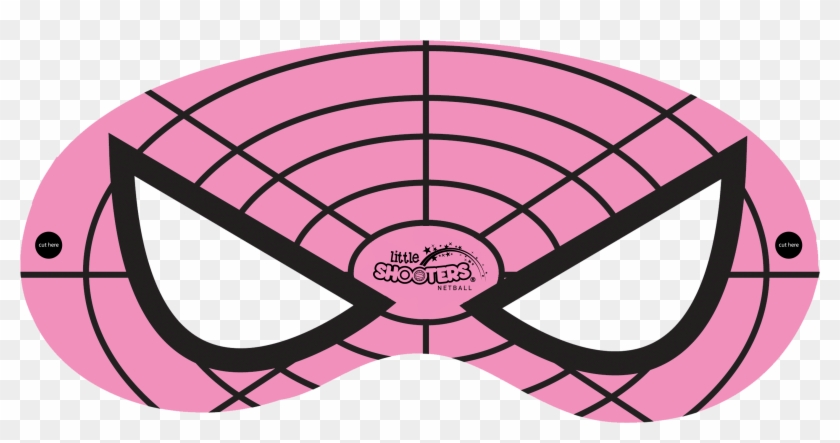 Super Girl Clipart Spiderwoman - Female Superhero Mask Printable - Png Download