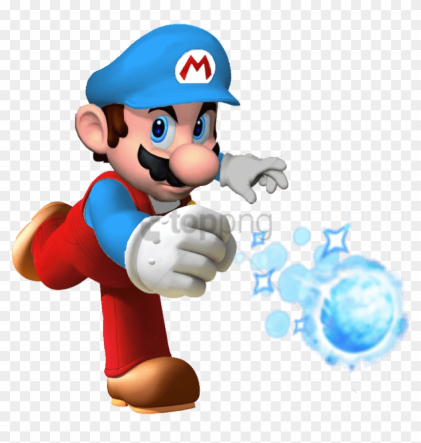 Free Png Ice Mario Png Image With Transparent Background - Mario Mario Party Ds Clipart