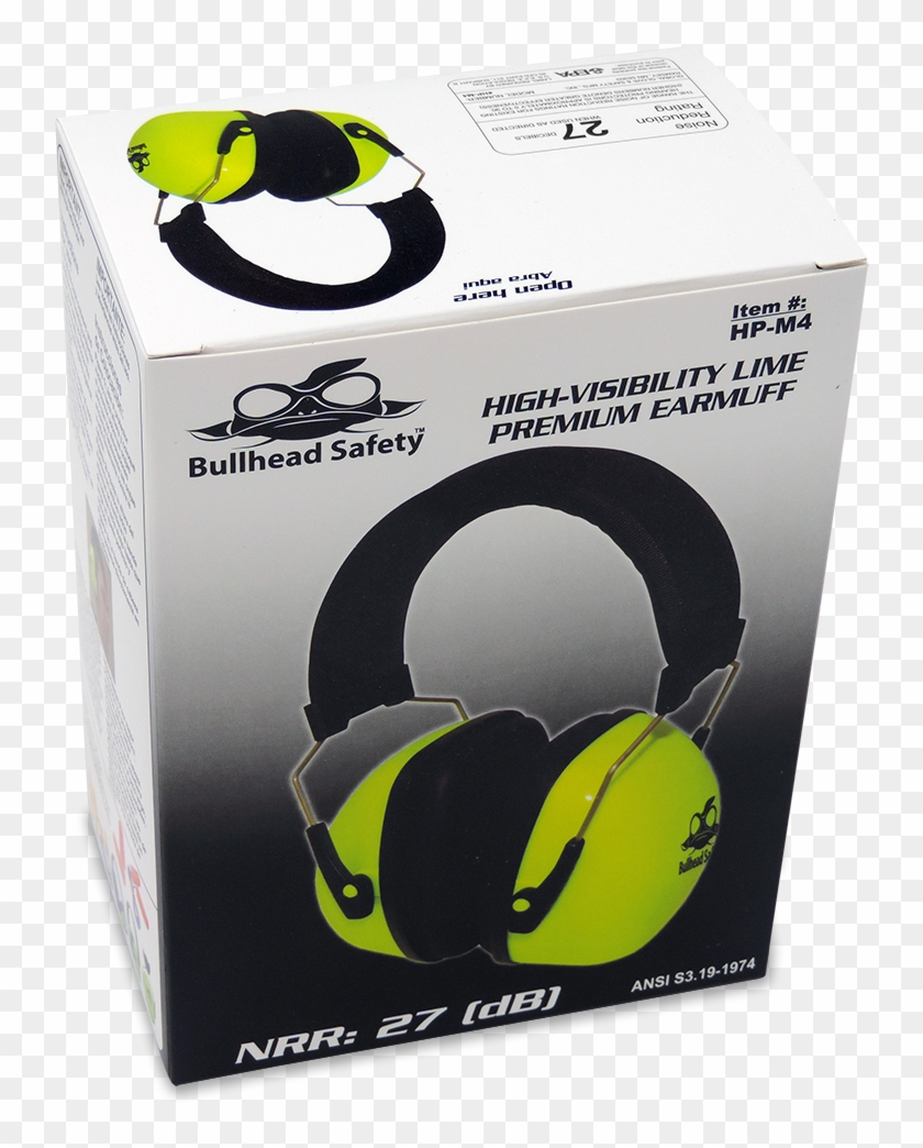 Bullhead Safety Hearing Protection - Headphones Clipart
