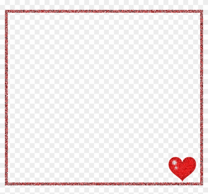 Blood Red Frame Png Image Transparent - Heart Clipart #4278970