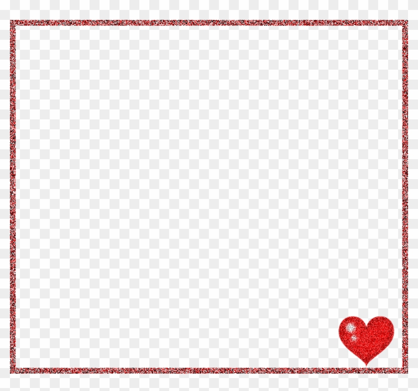 Blood Red Frame Png Image Transparent - Heart Clipart