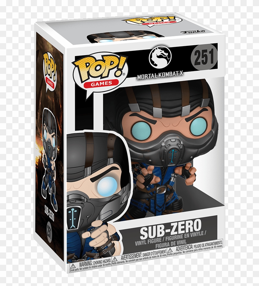 Funko Pop Sub Zero Chase Clipart
