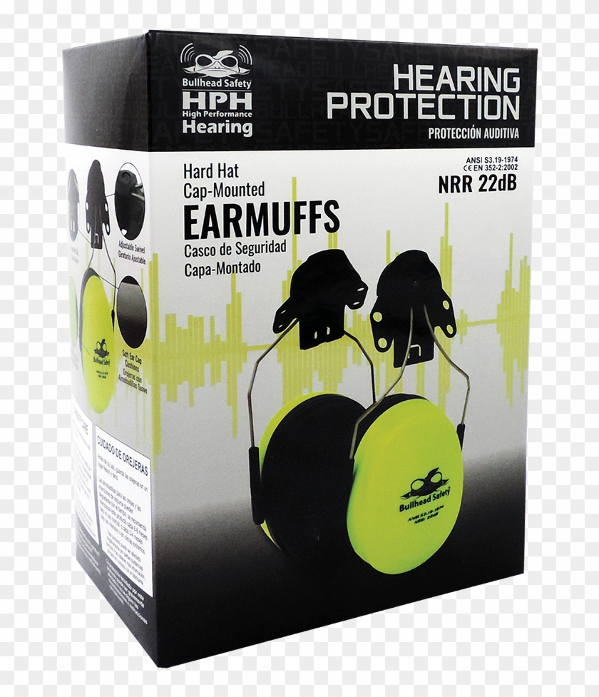 Bullhead Safety Hearing Protection - Headphones Clipart