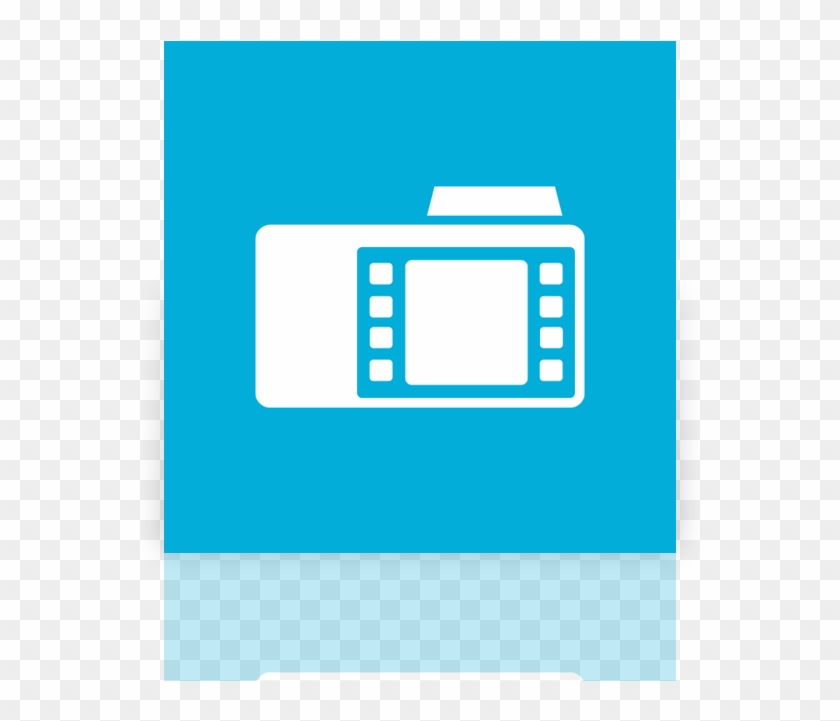 Video,folder,mirror - Icon Clipart