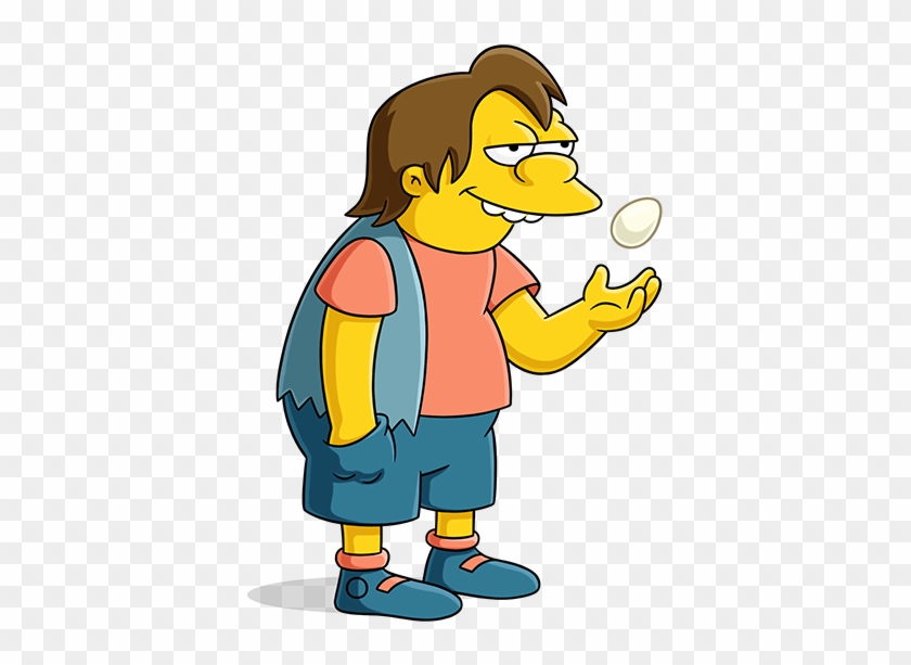 Nelson Png - The Simpsons Clipart #4279934