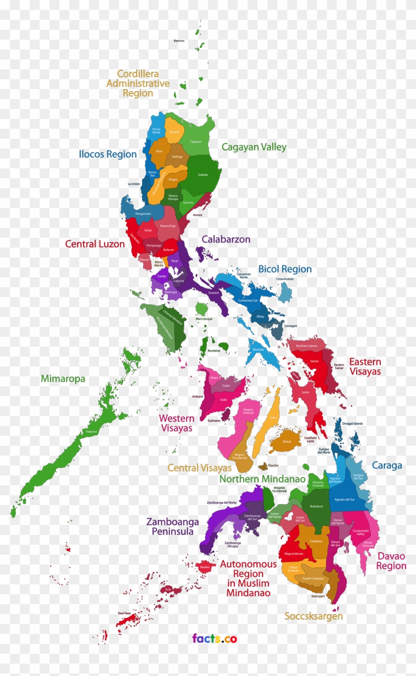 Map Of The Philippines High Resolution Png - Philippines Map Clipart