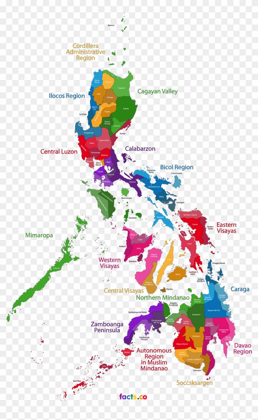 Map Of The Philippines High Resolution Png - Philippines Map Clipart #4280542