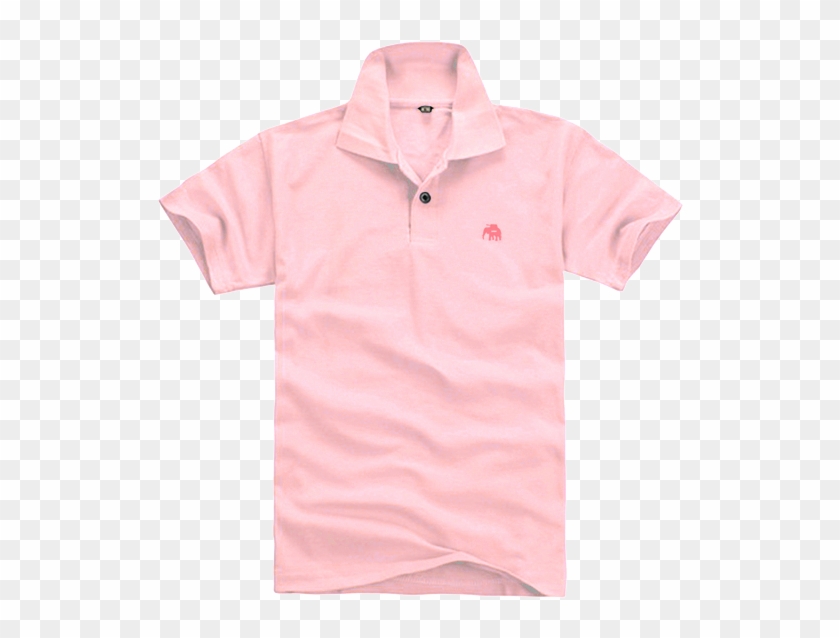 Grey Bunker Pink - Polo Shirt Clipart
