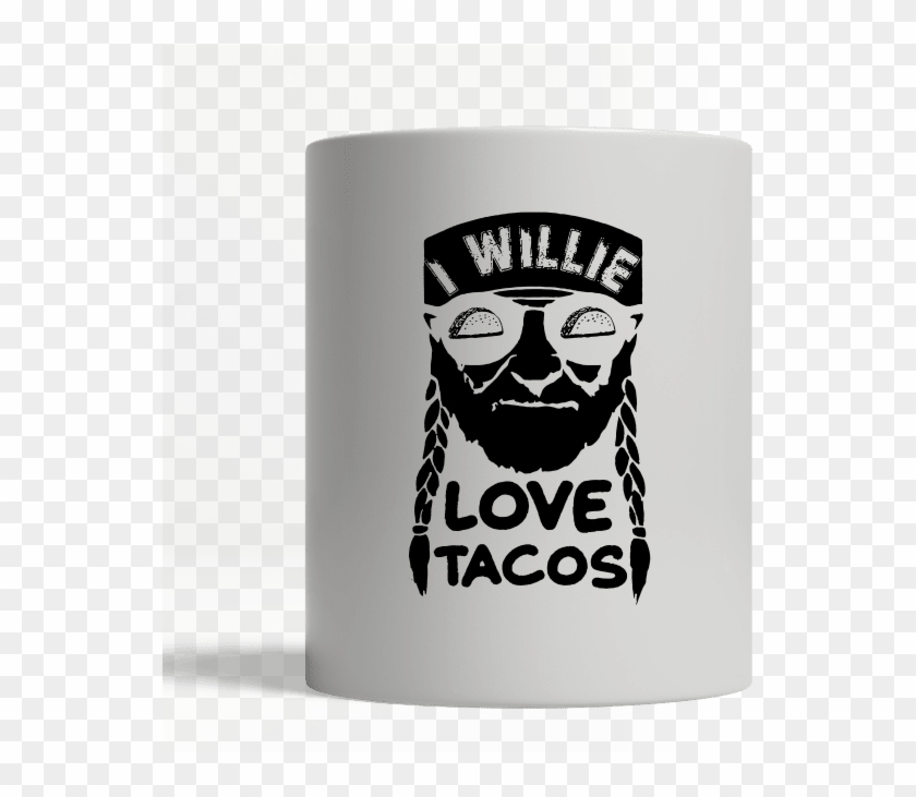 Willie Nelson I Willie Love Tacos Mug - Coffee Cup Clipart #4280819