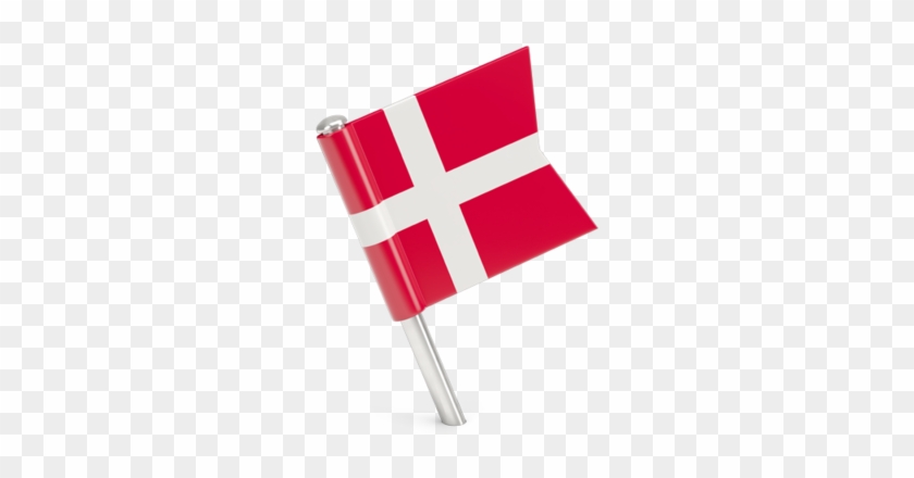 Denmark Flag Pin Png Clipart #4280855