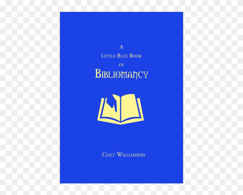 A Little Blue Book Of Bibliomancy Featuring Chet Williamson - Graphic Design Clipart #4280995