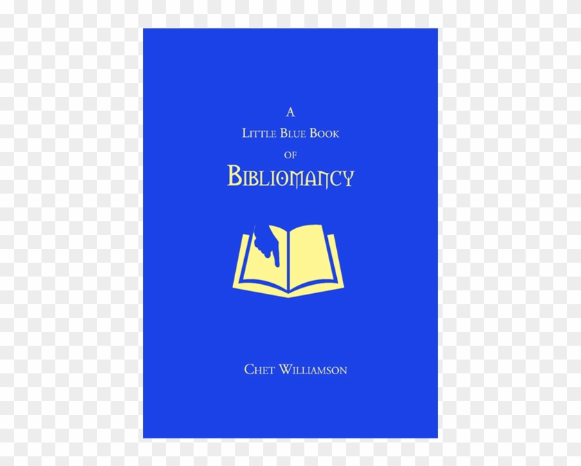 A Little Blue Book Of Bibliomancy Featuring Chet Williamson - Graphic Design Clipart