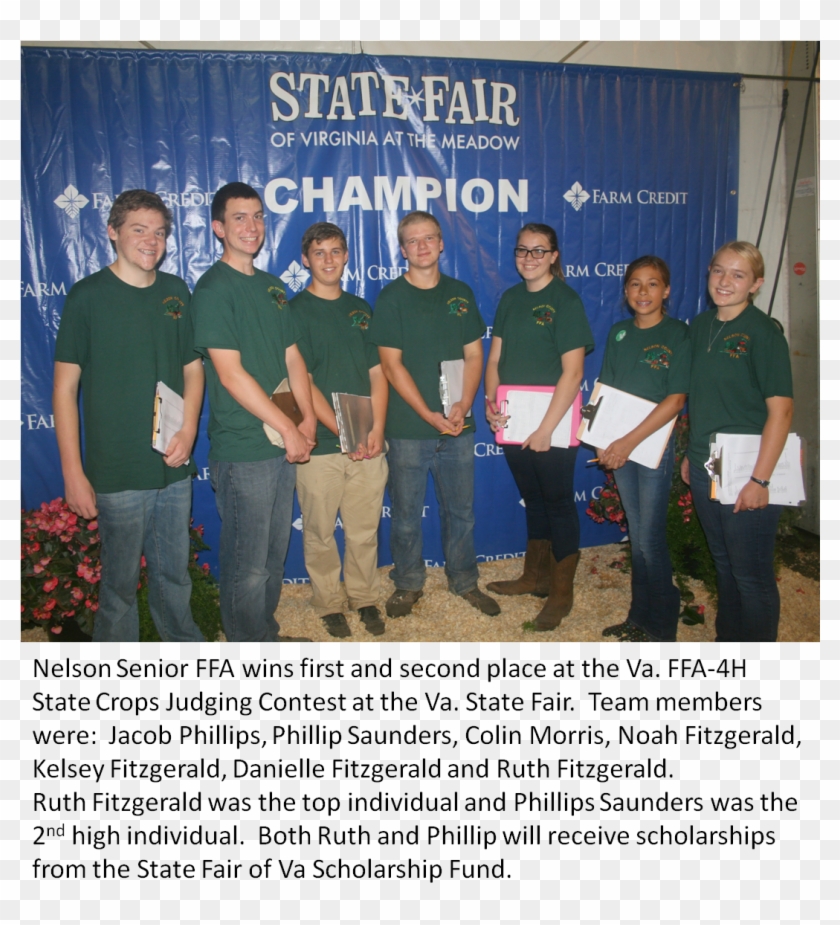 The Nelson Senior Ffa Crops Judging Teams Did An Awesome - Social Group Clipart