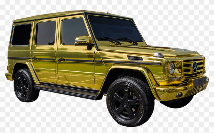 Share This Image - Gold Mercedes Png Clipart #4281054