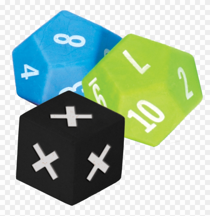 Tcr20812 Multiplication Dice Set 3-pack Image - Cross Clipart