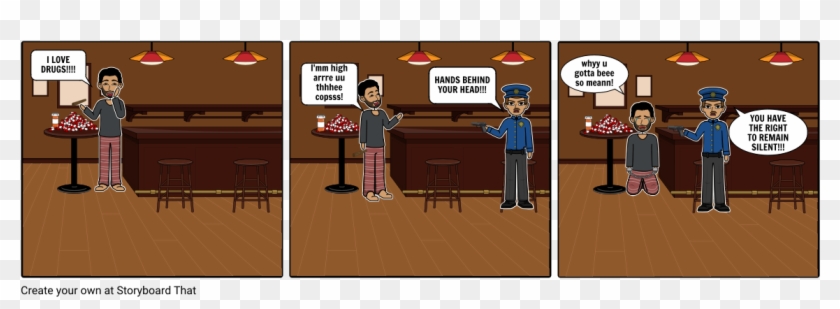 Drug Dealer - Cartoon Clipart