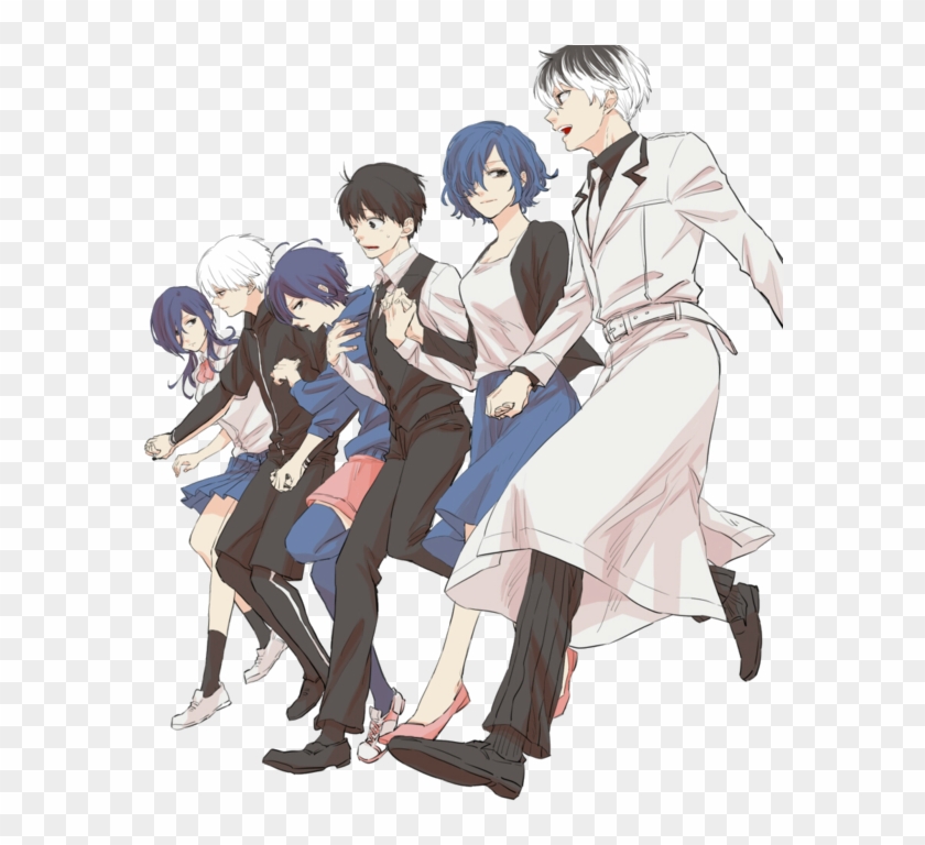 Awww - Touken Tokyo Ghoul Fanart Clipart