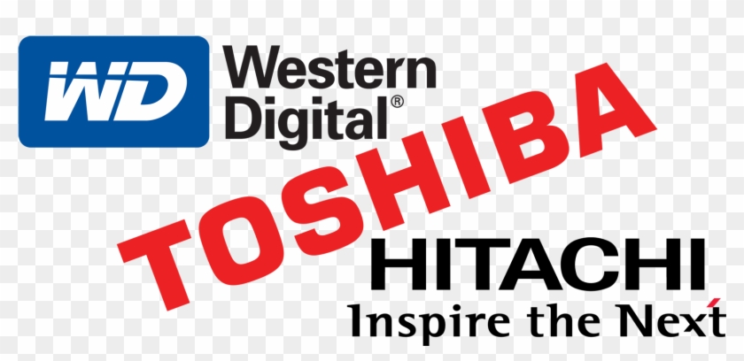 Western Digital - Toshiba - Hitachi - Hitachi , Png - Hitachi Clipart