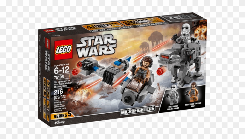 Lego Star Wars 75195 Ski Speeder Vs - Lego Star Wars 75195 Clipart #4282490