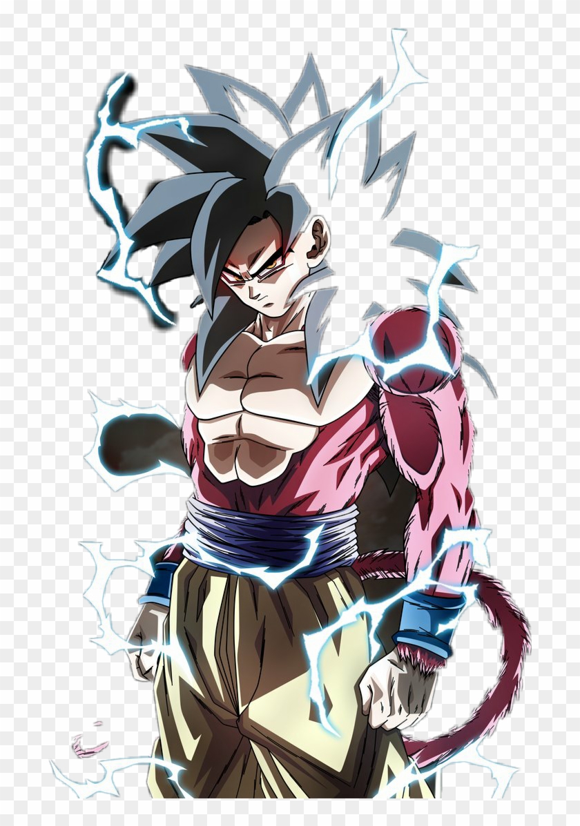 #goku Ssj4 - Super Saiyan 4 Manga Clipart