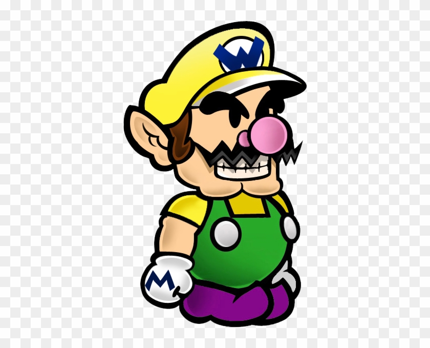 Paperwariokt - Super Paper Mario Wario Clipart #4283135