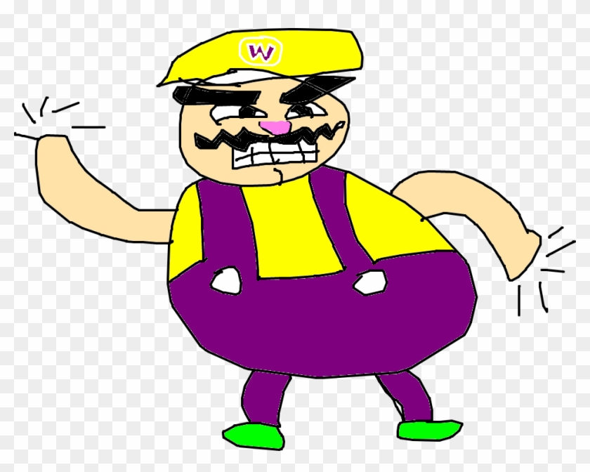Wario - Actor - Cartoon Clipart #4283392