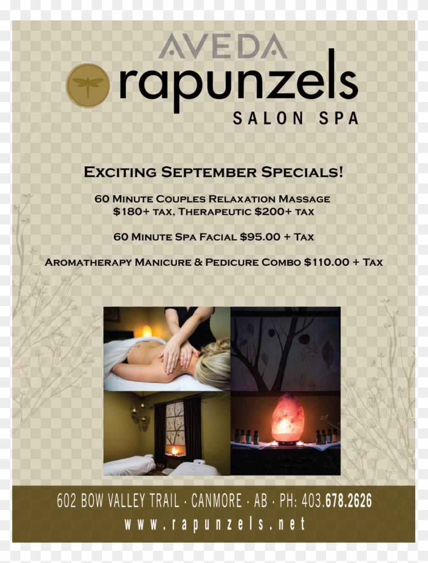 September Specials At Rapunzels - Flyer Clipart