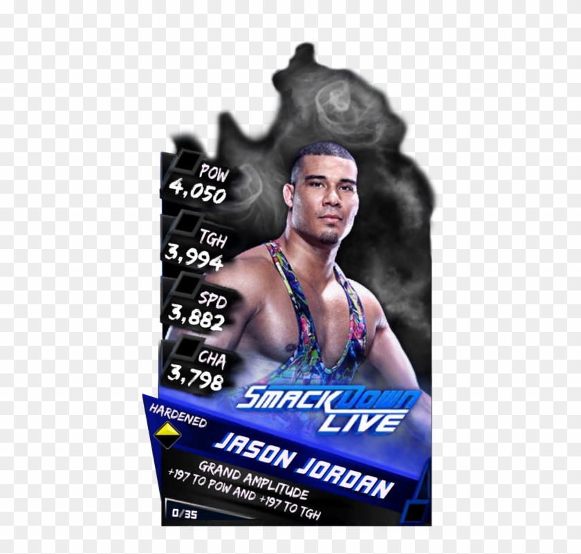 Supercard Jasonjordan S3 Hardened Smackdown - Cedric Alexander Wwe Supercard Clipart #4283990