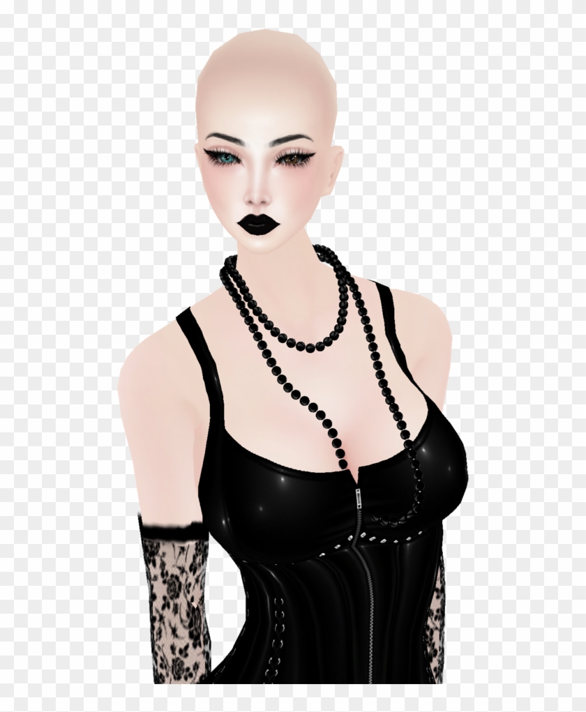 Alesso Bald Screenie - Little Black Dress Clipart