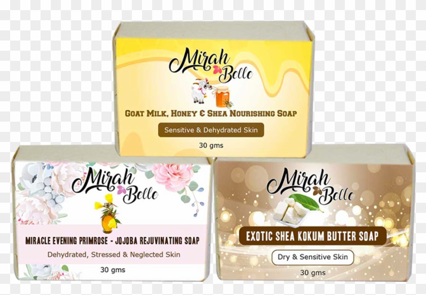 Skin Softening Soaps Set - Bar Soap Clipart #4284279