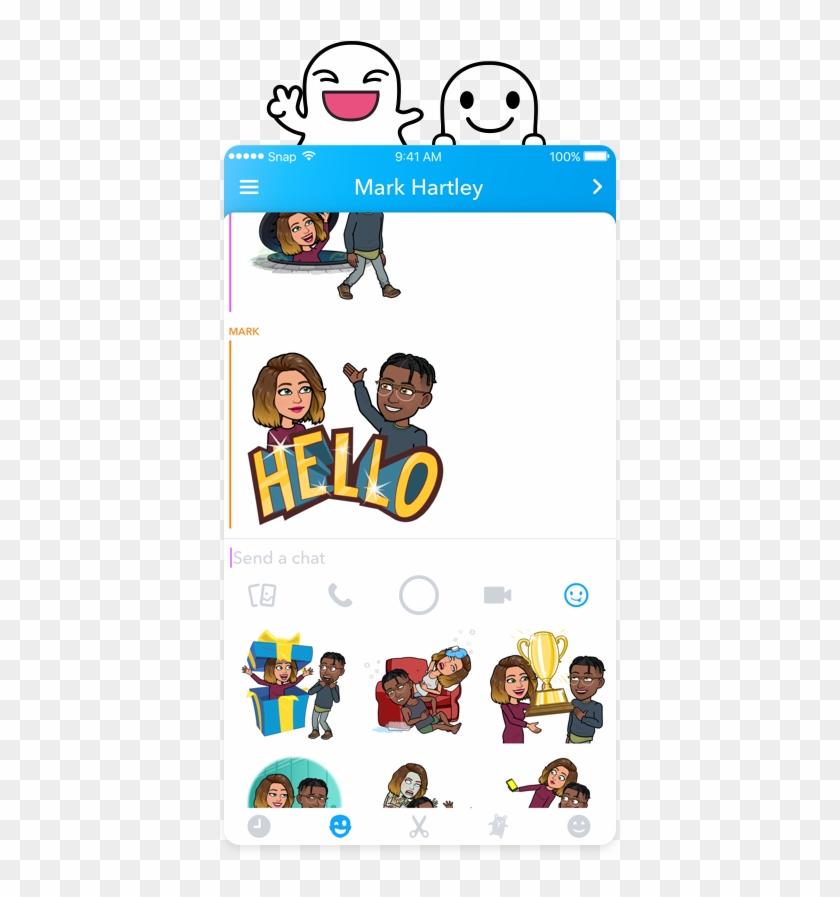 A363ce8c - Friendmoji - Cache - Send Bitmoji On Snapchat Clipart