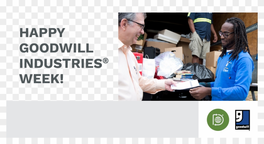 It's Goodwill Industries Week, And We're Celebrating - Goodwill Industries Clipart #4284557