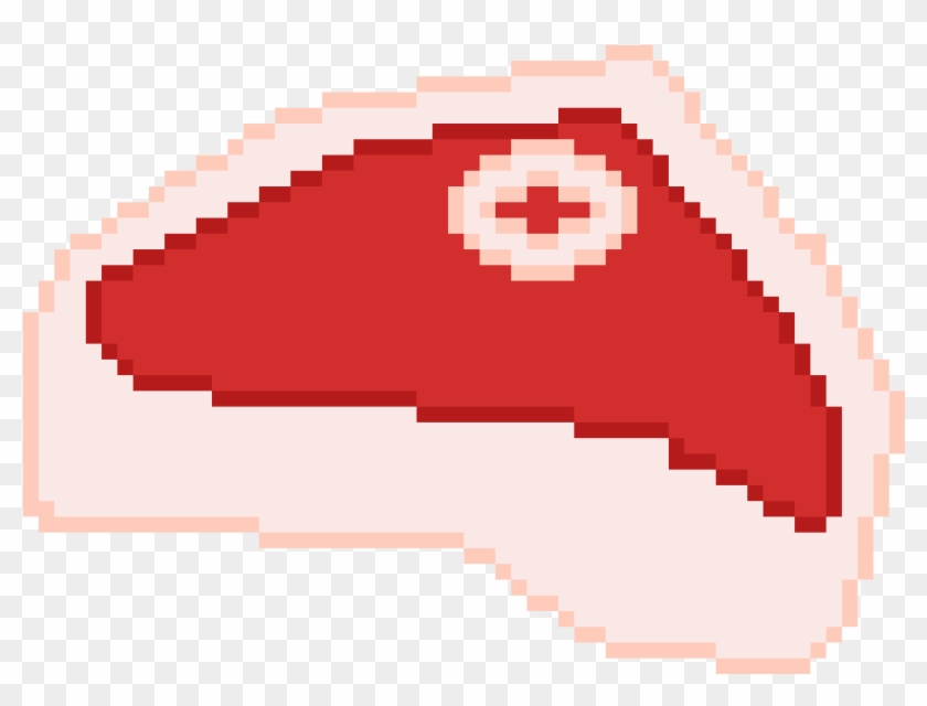 Buffalo Steak Sandvich - Green Apple Pixel Png Clipart #4285050