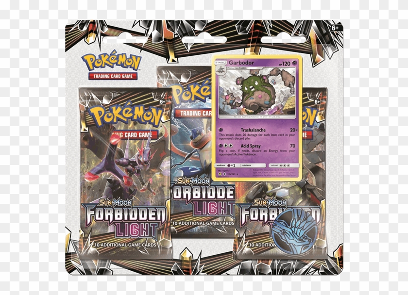 Trading Cards - Forbidden Light 3 Pack Blister Clipart