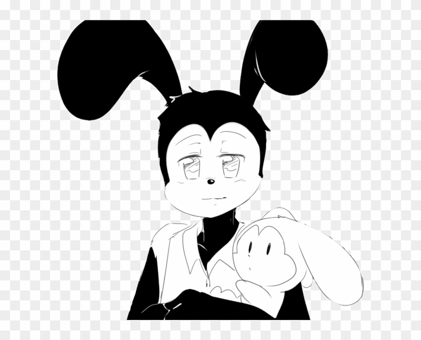 Oswald Sticker - Bendy And Boris The Quest For The Ink Machine Oswald Clipart