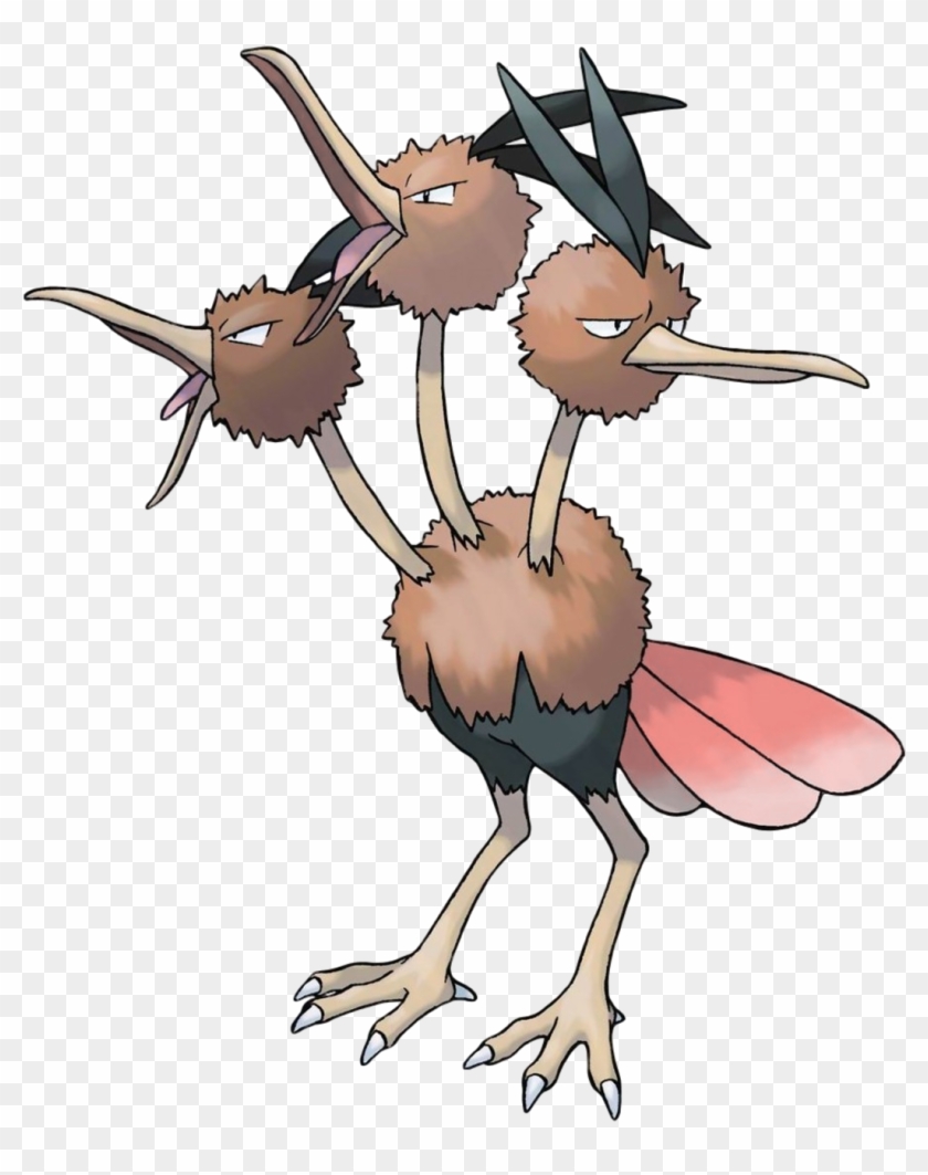 Official Art Of Dodrio - Pokemon Dodrio Clipart #4285596