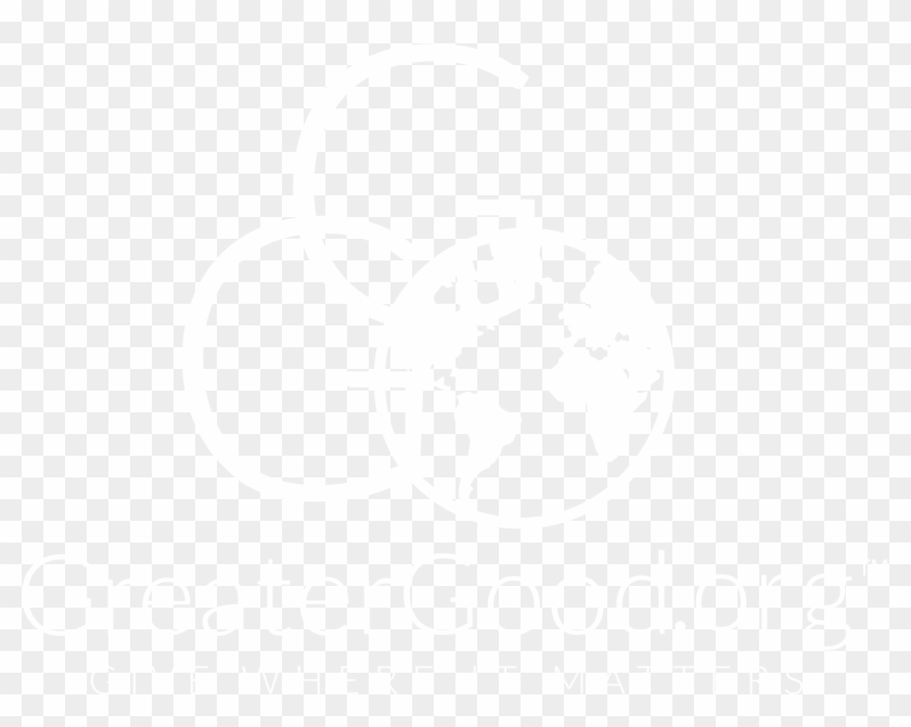 Ggo Block Logo White Knockout - World Map Clipart #4285697