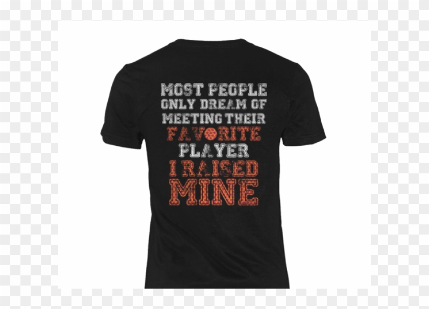 I Raised My Favorite Player - Active Shirt Clipart #4285816