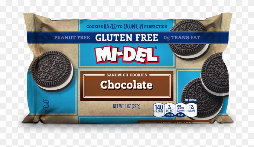 Gluten Free Chocolate Sandwich Cookies - Oreo Clipart