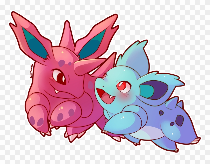 Fgxclgm - Nidoran And Nidorina Cute Clipart