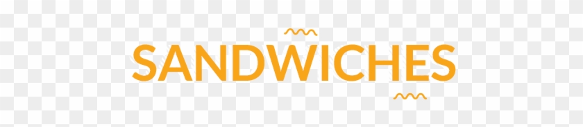 Sandwich Icon - Orange Clipart #4286353