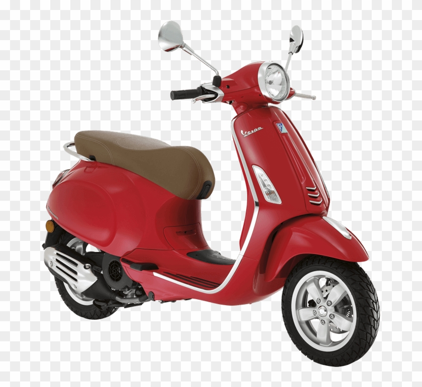 Vespa Primavera Rojo Clipart #4287129