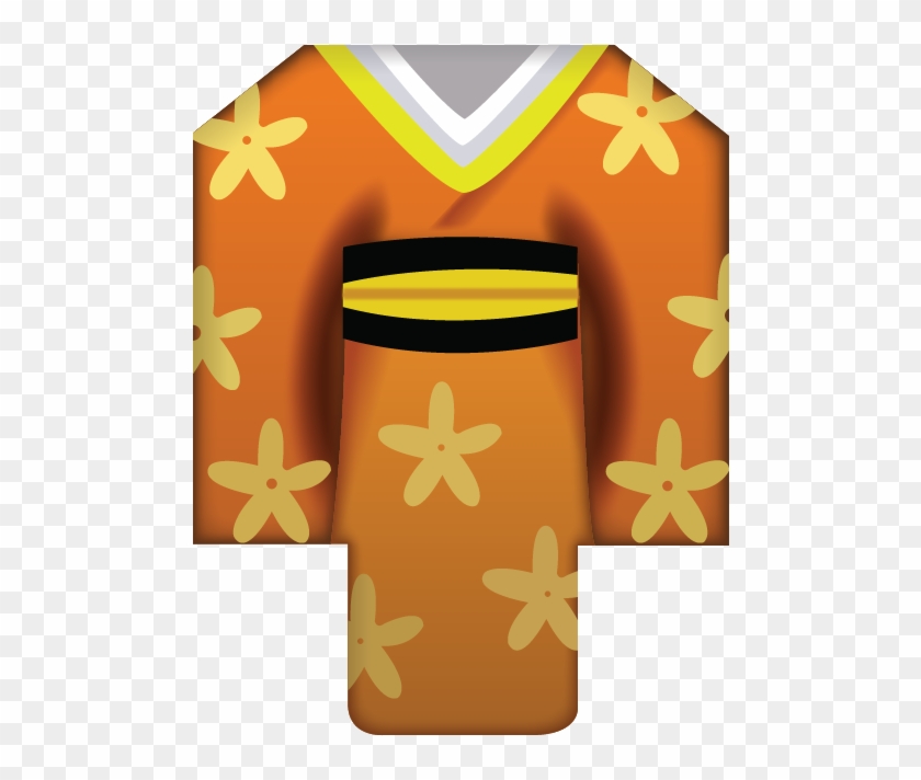 Kimono Emoji Clipart #4287632