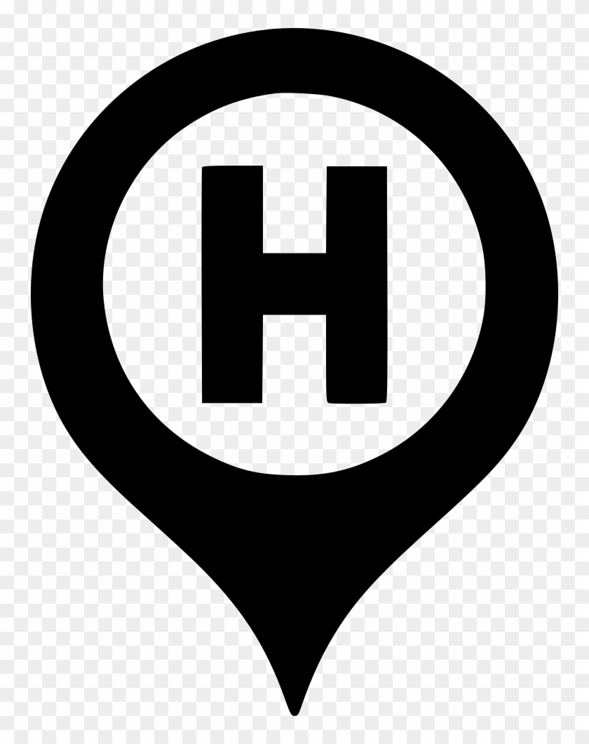 Hospital Marker Png Free - Emblem Clipart #4287780