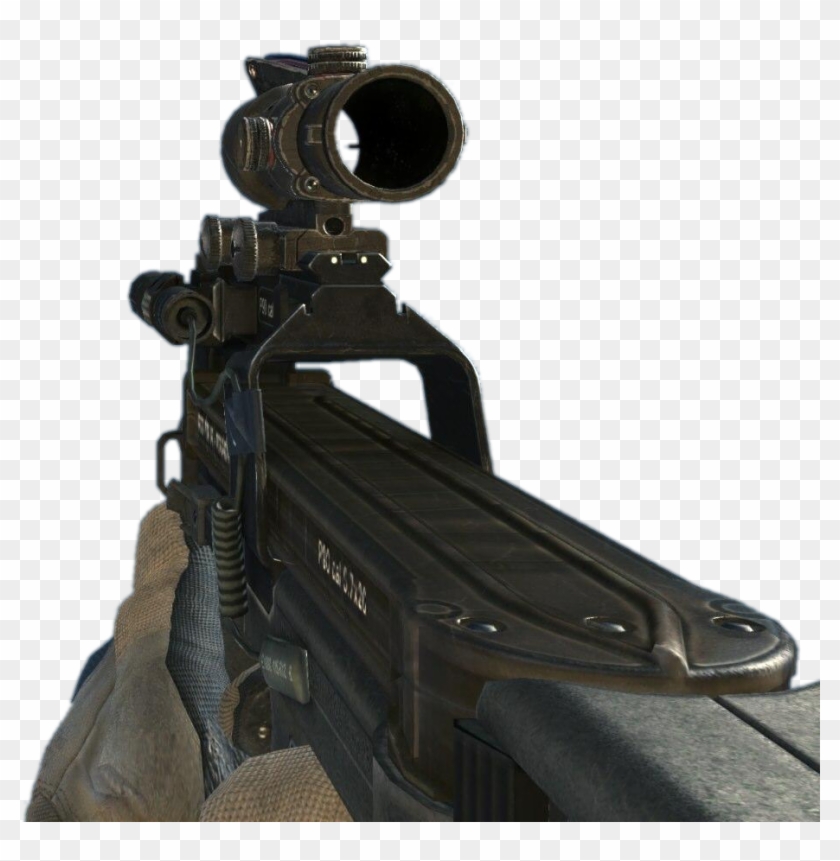 Acog Call Of Duty Modern Warfare - Bo1 Acog Sight Clipart #4288177