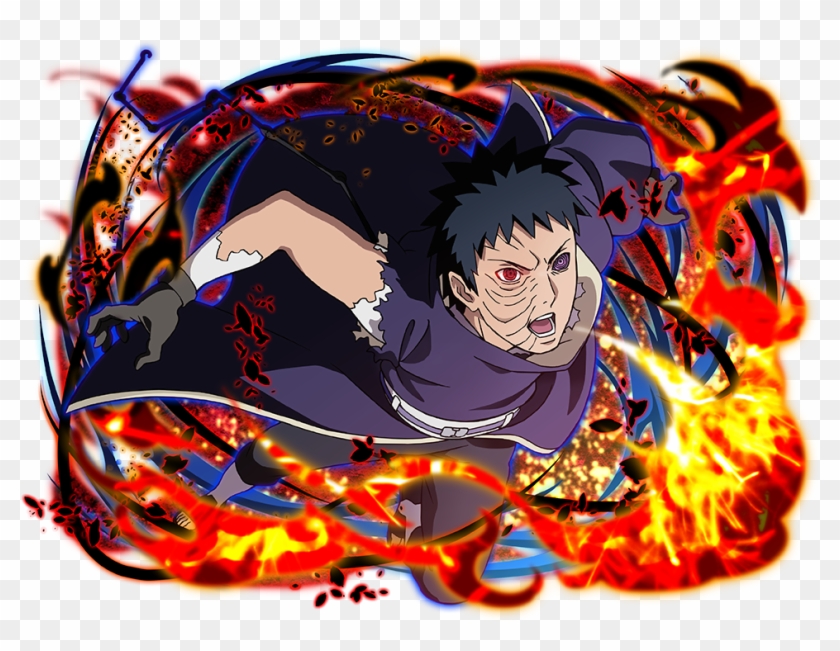 Sage Mode Obito Uchiha Shinobi War - Obito Uchiha Naruto Blazing Clipart #4288319