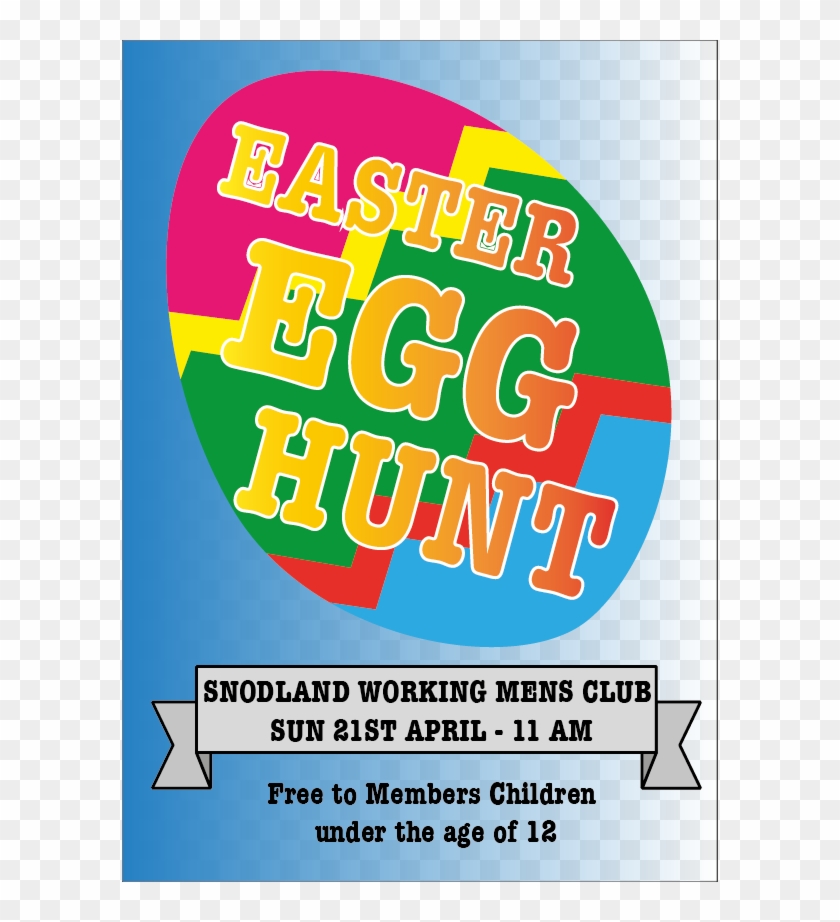 Easter Egg Hunt - Poster Clipart