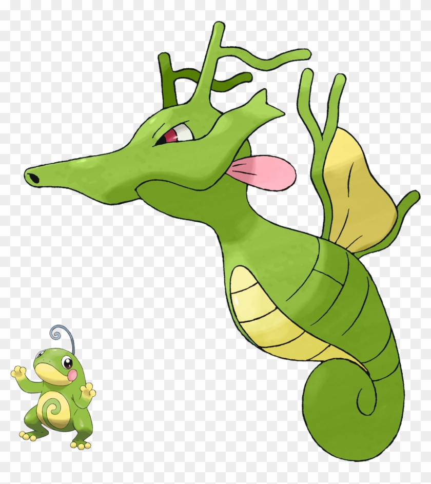 Pokemon Drago Seconda Generazione , Png Download - Water Type Pokemon Name Clipart #4288551