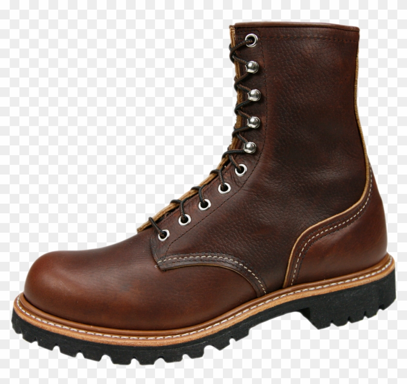 Red Wing Logger - Work Boots Clipart #4288622